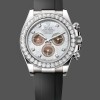 Super Clone Men's Rolex Daytona Cosmograph-126589RBR 0001, 40mm, 2024 Release, White Mother of Pearl Dial