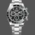Super Clone Men's Rolex Cosmograph Daytona 40MM Oystersteel M126500LN - 2024 Edition Black