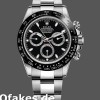 Super Clone Men's Rolex Cosmograph Daytona 40mm Men's-116500LN-Ceramic Bezel-Black Dial Black