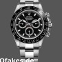 Super Clone Men's Rolex Cosmograph Daytona 40mm Men's-116500LN-Ceramic Bezel-Black Dial Black