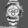 Super Clone Men's Rolex Cosmograph Daytona 40mm Men's-116500LN-Stainless Steel-White Dial White