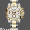 Super Clone Men's Rolex Cosmograph Daytona-116503, 40mm, White Index Dial, Men’s White