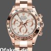 Super Clone Men's Rolex Cosmograph Daytona 40mm Men's-116505-Oyster Bracelet-Rose Ivory Dial Ivory