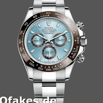 Super Clone Men's Rolex Cosmograph Daytona 40mm Men's-116506-50th Anniversary-Ice Blue Dial Ice Blue