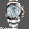 Super Clone Men's Rolex Cosmograph Daytona-116506, 40mm, Platinum, Ice Blue Dial, Men’s Ice Blue