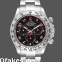 Super Clone Men's Rolex Cosmograph Daytona-116509, 40mm, White Gold, Black Arabic Dial, Men’s Black