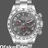 Super Clone Men's Rolex Cosmograph Daytona-116509, 40mm, White Gold, Gray Arabic Dial, Men’s Grey