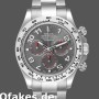 Super Clone Men's Rolex Cosmograph Daytona-116509, 40mm, White Gold, Gray Arabic Dial, Men’s Grey