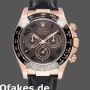 Super Clone Men's Rolex Cosmograph Daytona 40mm Men's-116515-Chocolate Brown Dial Chocolate Brown