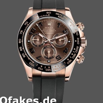 Super Clone Men's Rolex Cosmograph Daytona 40mm Men's-116515LN-Chocolate Arabic Dial Chocolate