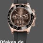 Super Clone Men's Rolex Cosmograph Daytona 40mm Men's-116515LN-Chocolate Arabic Dial Chocolate