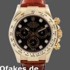 Super Clone Men's Rolex Cosmograph Daytona 40mm Men's-116518-Black Dial Black