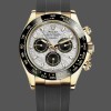 Super Clone Men's Rolex Cosmograph Daytona 40mm Men's-116518LN-Meteorite and Black Index Dial Meteorite and Black