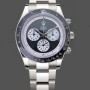 Super Clone Men's Rolex Cosmograph Daytona 116520 Bamford Heritage Paul Newman Black Dial 40MM Steel Black Dial