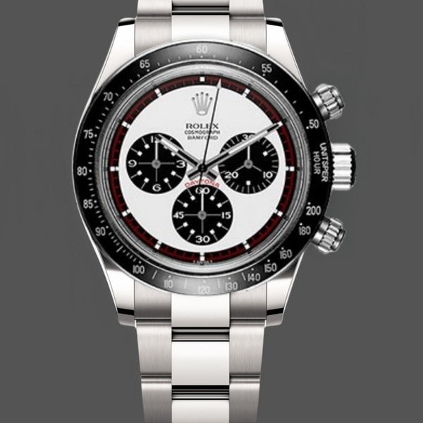 Super Clone Men's Rolex Cosmograph Daytona Bamford Paul Newman White Dial 116520 White Dial