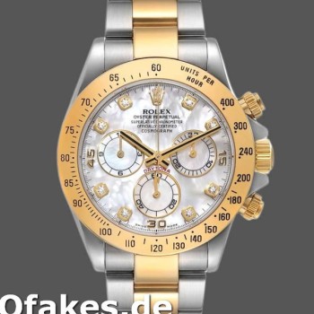 Super Clone Men's Rolex Cosmograph Daytona 40mm Men's-116523-Diamond-MOP Dial MOP