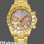 Super Clone Men's Rolex Cosmograph Daytona-116528, 40mm, Black MOP Diamond Dial, Men’s Black