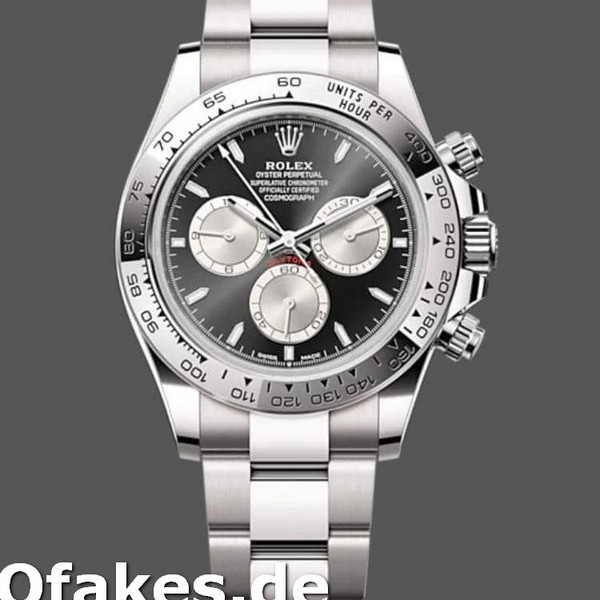 Super Clone Men's Rolex Cosmograph Daytona-126509 0001, 40mm, Black