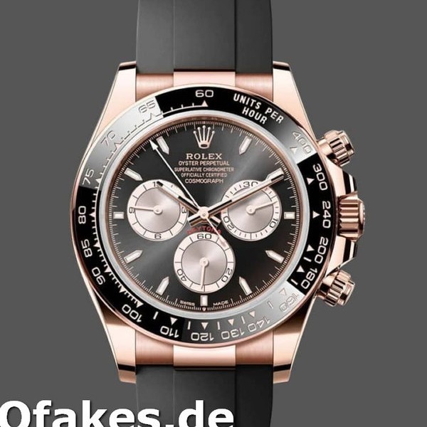 Super Clone Men's Rolex Cosmograph Daytona-126515LN, Black