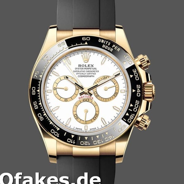 Super Clone Men's Rolex Cosmograph Daytona-126518LN, White