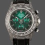 Super Clone Men's Rolex Cosmograph Daytona DIW 40MM Carbon Fiber Green Dial Green Dial