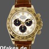 Super Clone Men's Rolex Daytona 40mm Men's-116518-Ivory Dial-Brown Leather Strap Ivory