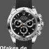 Super Clone Men's Rolex Daytona 40mm Men's-116519-Black Dial-Black Rubber Strap Black<br />