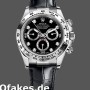 Super Clone Men's Rolex Daytona 40mm Men's-116519-Black Diamonds Dial Black Diamonds<br />