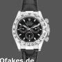 Super Clone Men's Rolex Daytona 40mm Men's-116519-Black Leather Strap-Black Dial Black<br />