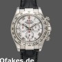 Super Clone Men's Rolex Daytona 40mm Men's-116519-Black Leather Strap-Meteorite Dial Meteorite