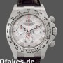 Super Clone Men's Rolex Daytona 40mm Men's-116519-Brown Leather Strap-Meteorite Dial Meteorite