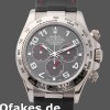 Super Clone Men's Rolex Daytona 40mm Men's-116519-Grey Dial-Black RubberB Strap Gray