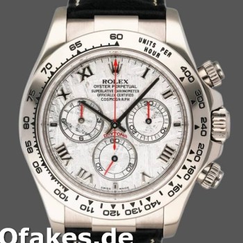 Super Clone Men's Rolex Daytona 40mm Men's-116519-Meteorite Dial-Automatic Meteorite