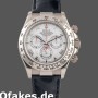 Super Clone Men's Rolex Daytona 40mm Men's-116519-Meteorite Dial-Leather Strap Meteorite