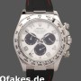 Super Clone Men's Rolex Daytona 40mm Men's-116519-Panda Dial-Black Rubber Strap White