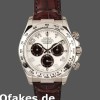 Super Clone Men's Rolex Daytona 40mm Men's-116519-Panda Dial-Chocolate Leather Strap White
