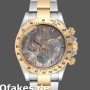 Super Clone Men's Rolex Daytona 40mm Men's-116523-Stainless Steel-Black MOP Dial MOP
