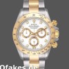Super Clone Men's Rolex Daytona 40mm Men's-116523-White-Diamond Dial White