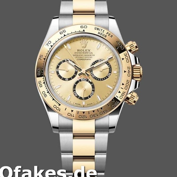 Super Clone Men's Rolex Daytona-126503 0004, 40mm, Yellow Gold