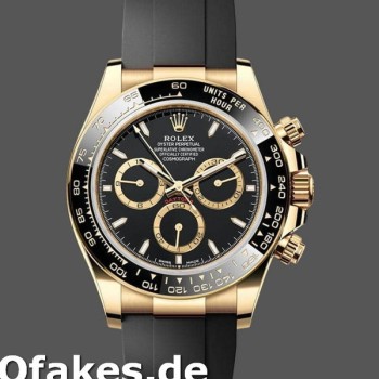 Super Clone Men's Rolex Daytona-126518LN, 40mm, Black Diamond