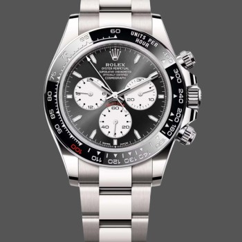 Super Clone Men's Rolex Daytona-126529LN, 40mm, Black Dial