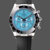 Super Clone Men's Rolex Daytona Ice Blue Ceramic Bezel 116519LN 40MM Ice Blue