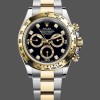 Super Clone Men's Rolex Daytona 116503 Two-Tone Black Dial Oyster 40MM Men's Black Dial