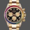 Super Clone Unisex's Rolex Day Date 36-128345RBR 0042, Diamond‑Paved Dial, President Diamond