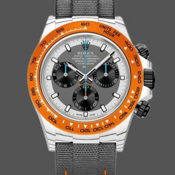 Super Clone Men's Rolex Daytona Cosmograph-DIW Ocellaris, Quartz Fibre, 40mm, Men’s Black