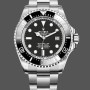 Super Clone Men's Rolex Deepsea 44mm Men's-126660-Black Dial-Oyster Steel Black