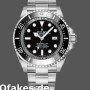 Super Clone Men's Rolex Sea-Dweller Deepsea 44mm Men's-116660-Stainless Steel-Black Dial Black