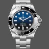 Super Clone Men's Rolex Sea-Dweller Deepsea 44mm Men's-136660 0005-Stainless Steel-Black/Blue Dial Blue