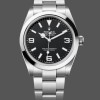 Super Clone Men's Rolex Explorer-224270, 40mm, Stainless Steel, Black Dial, Black