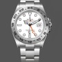 Super Clone Men's Rolex Explorer II 42mm Men's-m226570 0001-Stainless Steel-White Dial White